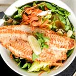 Grilled Cajun Fish Salad